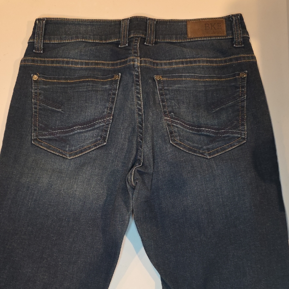 BKE Relaxed Fit Dark Blue Jeans